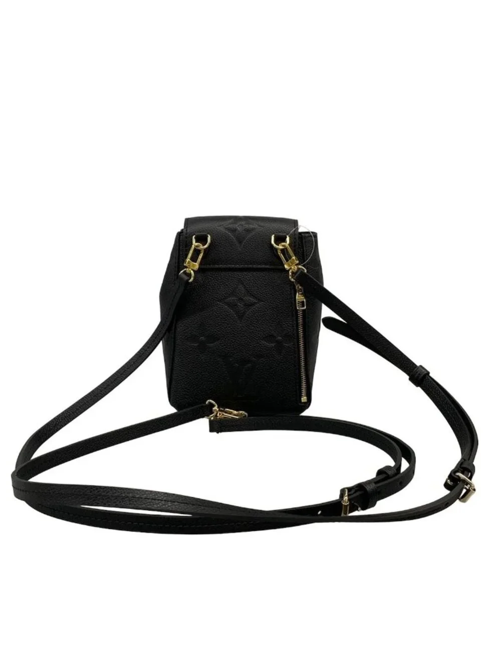 Louis Vuitton Backpack Monogram Empreinte Tiny Noir Leather Cowhide